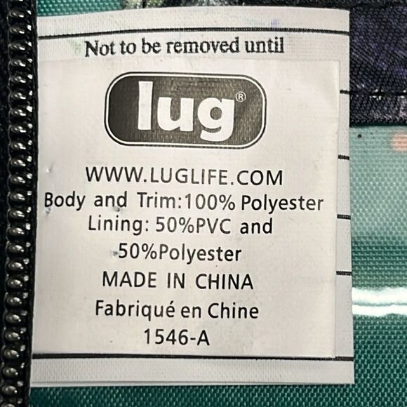 Lug Sleeper XL - Navy Bloom Organizer for Makeup Brush and Accessories - Picture 13 of 16